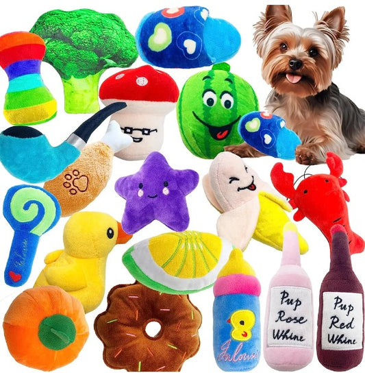 10 Pcs Dog Small Plush Toys