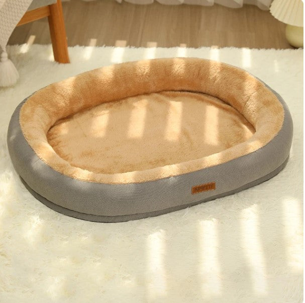 Dog Cat Soft Tan Bed (60x45cm)