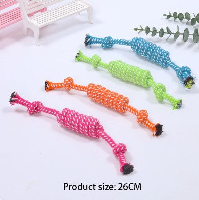 Rope Animal Dog Chew Toy (1pc Random Color)